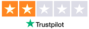 Trustpilot 2 von 5 Sterne