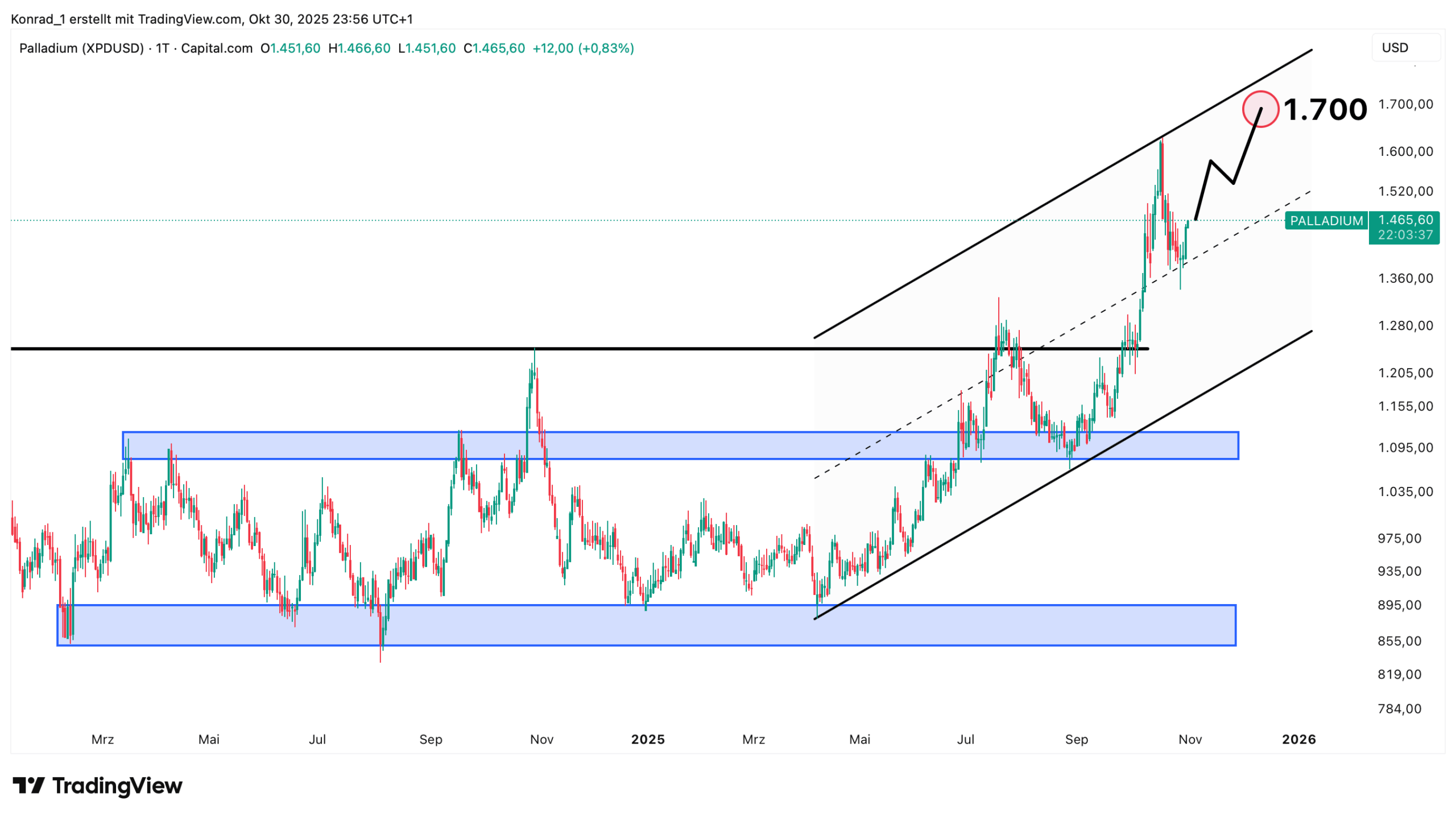 Palladium_Prognose Ende November 2025